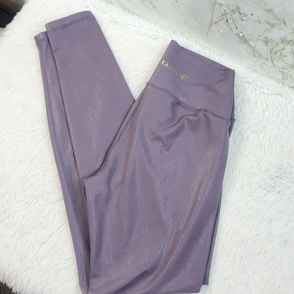 JED NORTH Lavender/Shimmery Leggings